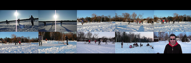 lake party pond hockey caps