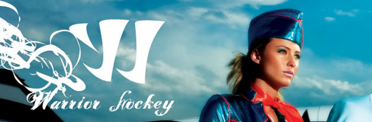 warrior hockey ad with hot flight attendants and Kovalev